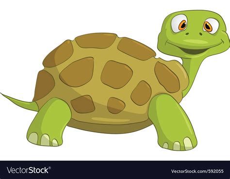 Cartoon Character Turtle Royalty Free Vector Image
