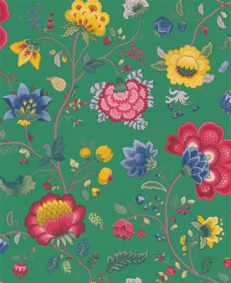 Check spelling or type a new query. Floral Fantasy Emerald Green wallpaper by Pip Wallpaper | Pattern wallpaper, Green wallpaper