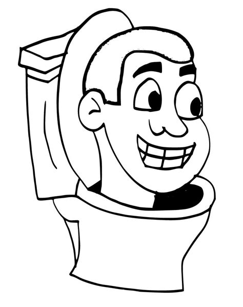 Skibidi Toilet Coloring Pages Free Pdf Printables Give A Sheet