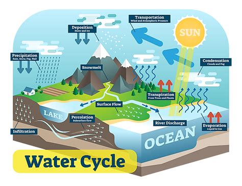 How Is Climate Change Impacting The Water Cycle Worldatlas