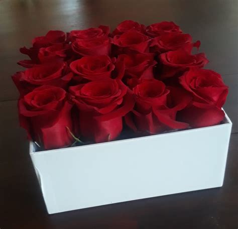 Red Rose Box In Los Angeles Ca Andres House Of Floral Design