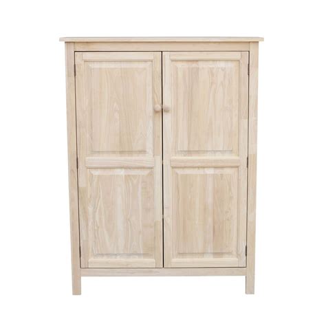 International Concepts Unfinished Double Jelly Cupboard 51h The