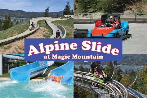 Alpine Slide At Magic Mountain Big Bear Ca Destination Big Bear