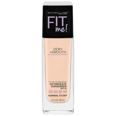 Maybelline Fit Me Foundation Maybelline Fit Me Dewy Smooth Liquid