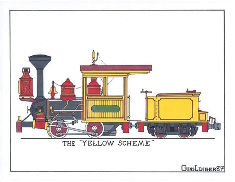 Btmt 0 4 0 Yellow Scheme By Gunslinger87 On Deviantart Train Drawing