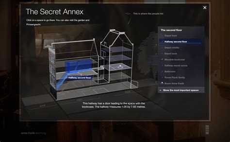 Virtual 3d Tour Of Anne Frank House ‘secret Annex In Amsterdam