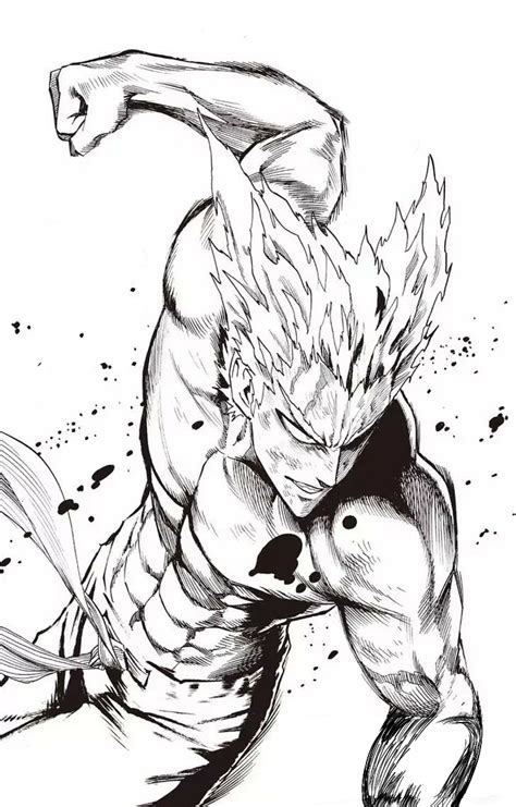 I Tried Cleaning A Garou Page From Chapter 81 Ronepunchman
