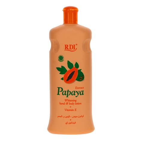 Rdl Papaya Whitening Body Lotion Ml Sell