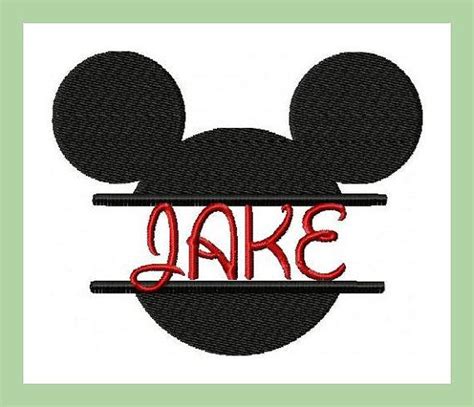 Machine Embroidery Design Mickey Mouse Ears 3 By Blingsasssparkle