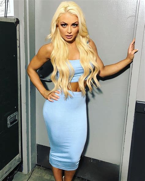 Mandy Rose Tonight’s Look 💙🍩 Sdlive Glam Bfabulous1 Hair Bellamihair Fashion Dresses