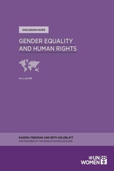 [pdf] Gender Equality And Human Rights By United Nations Women Ebook Perlego