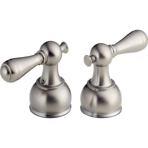 Use our part lists, interactive diagrams, accessories and expert repair advice to make your repairs easy. Delta Traditional Lever Handles in Stainless-Steel for 2 ...