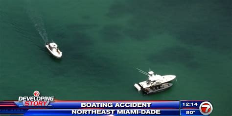1 Taken To Hospital Following Boating Incident Near Bay Harbor Islands Wsvn 7news Miami News