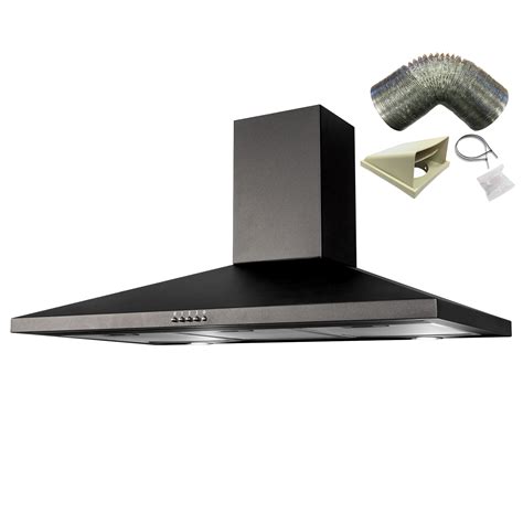 Saw something that caught your attention? SIA CHL100BL 100cm Black Chimney Cooker Hood Kitchen ...