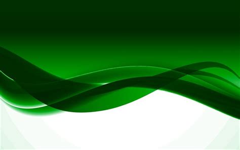 Download Wallpapers Green Wave Background 4k Green Abstraction Wave