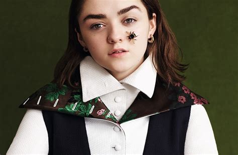 Maisie Williams In ‘absolutely Lawless By Ben Toms For Dazed Ss 2015