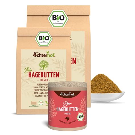 Achterhof Bio Hagebutten Pulver 1000 G Shop Apotheke