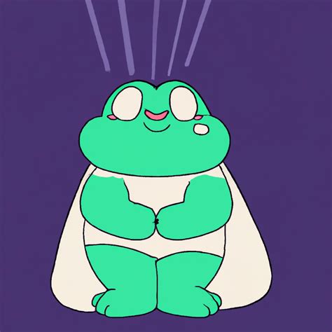 Cute Chubby Frog Steven Universe Style Openart