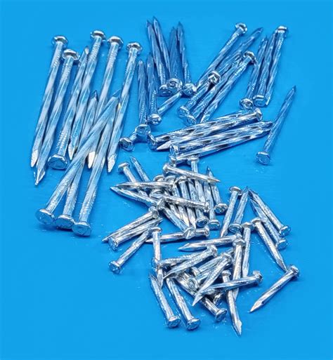 Taiwan Hq 1 Inch 25pcs Hardened Steel Nails Concrete Cement Nails High