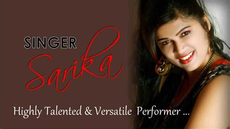 She was born to atmaprakash sharma and padma. Profile - Singer Sarika - YouTube