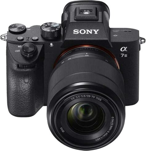 Sony Alpha A7 Iii 242mp Digital Camera Black Kit With 28 70 Mm Zoom