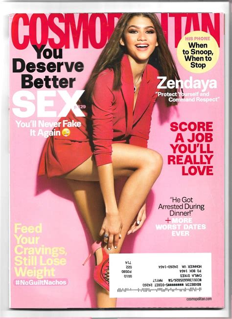 Zendaya Cosmopolitan Magazine July 2016 Ebay