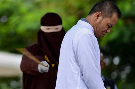 Man Who Helped Set Adultery Laws Flogged For Having Affair In Indonesia London Evening