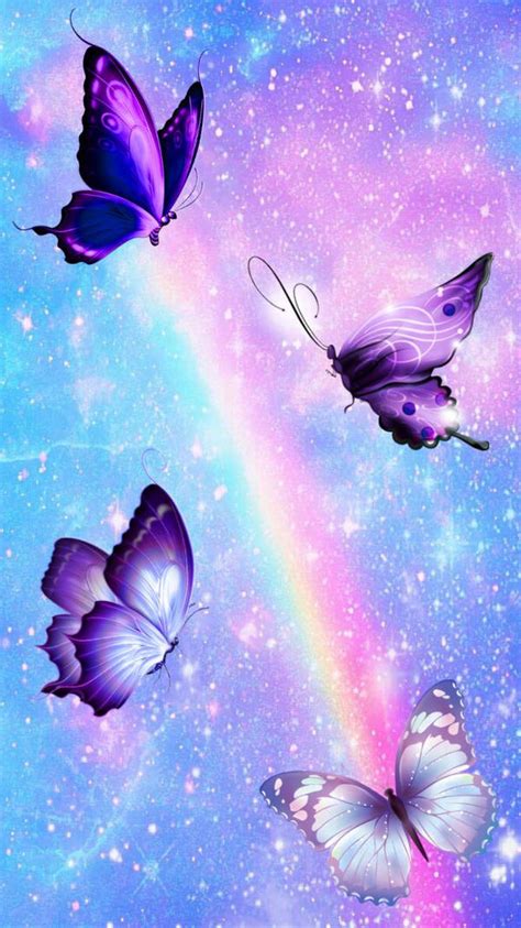 Rainbow Butterfly Wallpaper By Mochi And 2p Rose On Deviantart