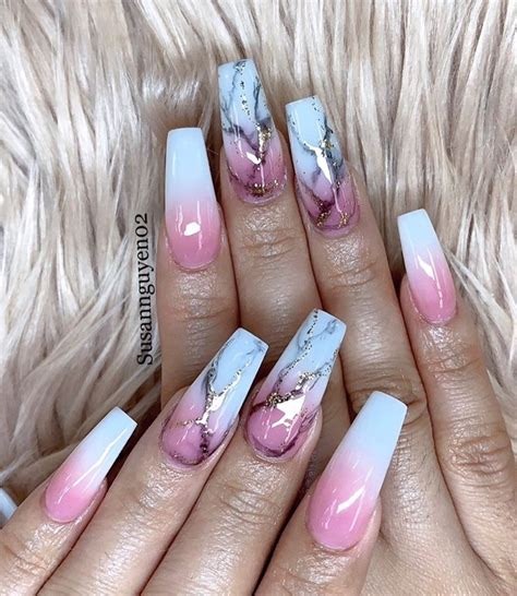 Beautiful Marble Nail Design Ideas The Glossychic