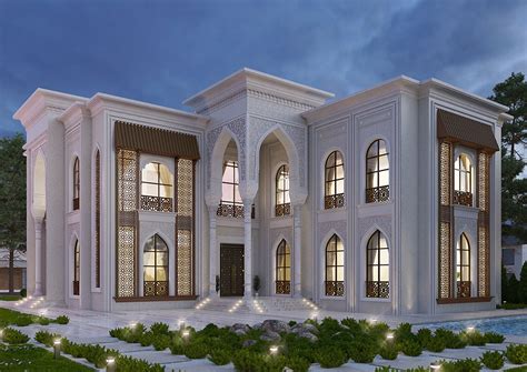 Islamic Design Villa Sharjah Engineering Consultants