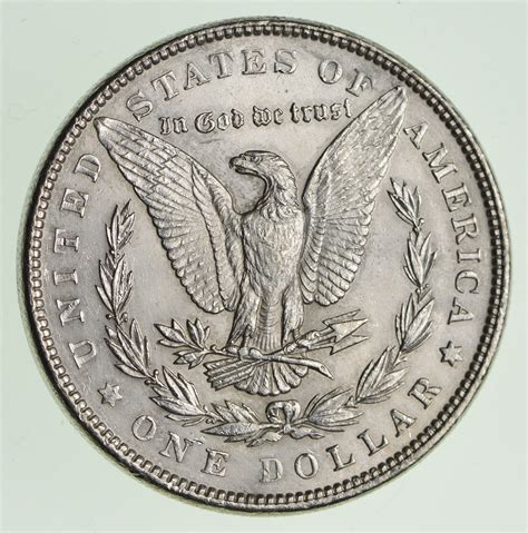 1898 Morgan United States Silver Dollar 90 Eagle Reverse Early