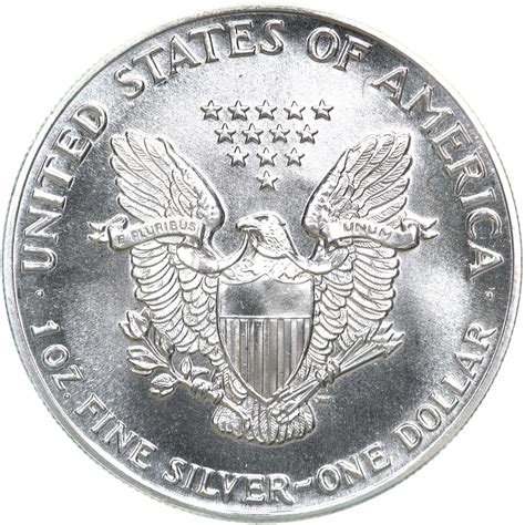 1988 American Silver Eagle 1 Oz Gem Brilliant Uncirculated Coin Dave