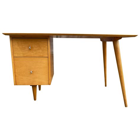 Desk Paul Mccobb Desk In Maple 1950s For Sale At 1stdibs