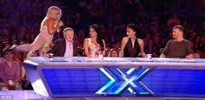 X Factor 2012 Stripper Lorna Bliss Auditions For In Lime
