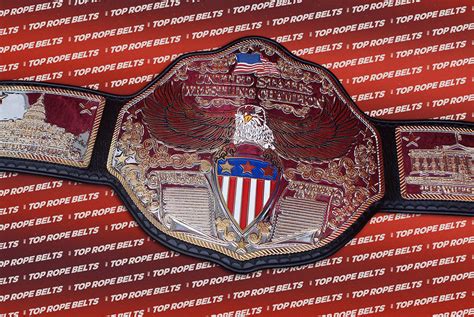 United States Wrestling Championship Belt Top Rope Belts