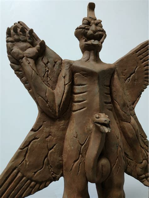 Pazuzu Demon Statue By Artist Ting Hua Liu 10 75x7 5 Etsy