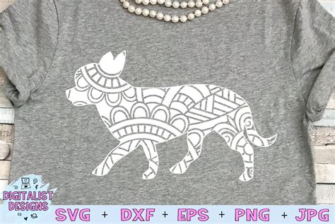 Free Free 121 Chihuahua Mandala Svg Free SVG PNG EPS DXF File