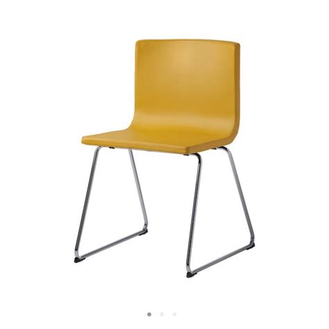 Yellow Leather Dining Chair £100 Ikea Ikea Dining Ikea Dining