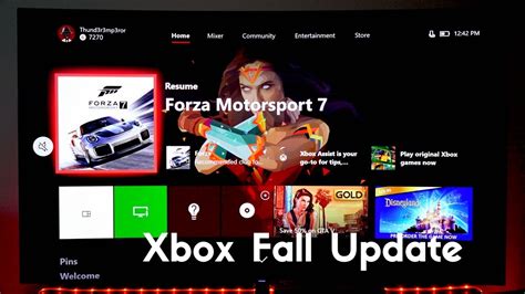 Xbox One Fall Dashboard Update Youtube