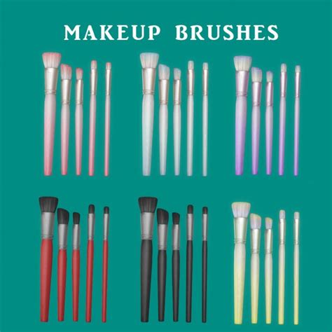 Leo 4 Sims Makeup Brushes • Sims 4 Downloads