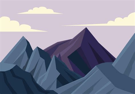 Mountain Landscape First Person Vector Illustration 251590 Vector Art