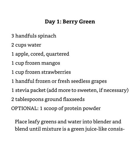 10 day green smoothie cleanse recipes day 1 10. Weight Loss 10 Day Green Smoothie Cleanse Recipes Day 1 10