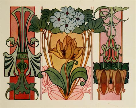 Heaveninawildflower Colour Art Nouveau Style Designs From ‘strongs