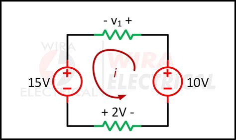 Easy Kirchhoffs Circuit Laws For Electric Circuit Wira Electrical