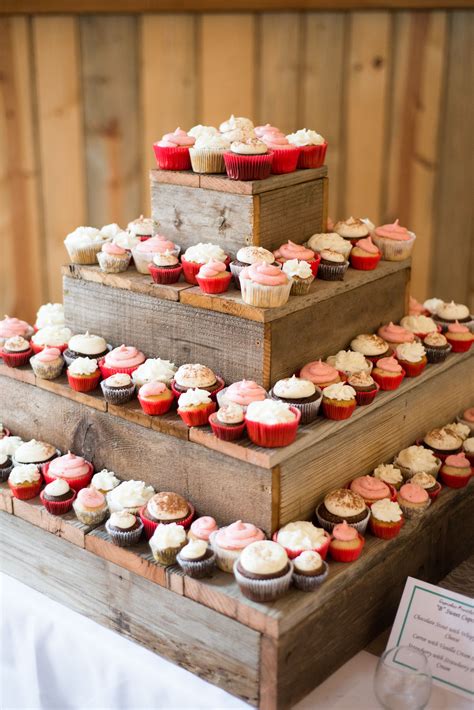 diy barn wood cupcake stand dessert table wood cupcake stand wooden wedding cake stand