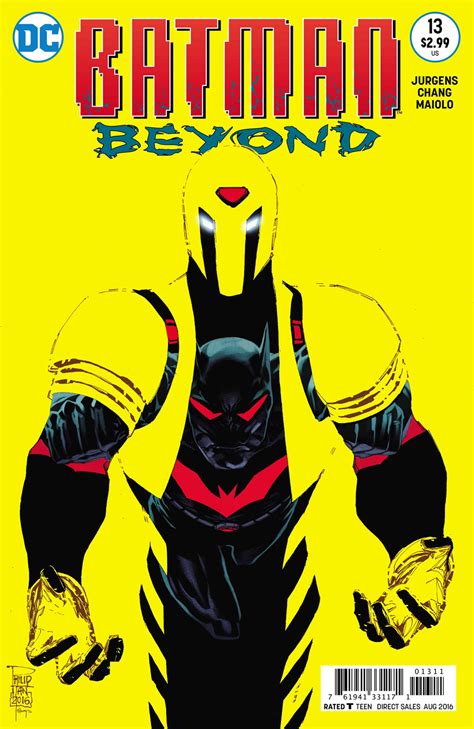 Batman Beyond 13 5 Page Preview And Covers Released By Dc Comics