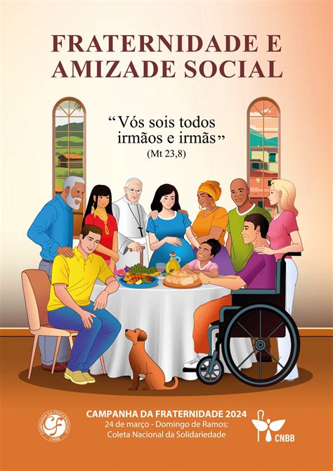 Cartaz Da Campanha Da Fraternidade 2024 Para Colorir
