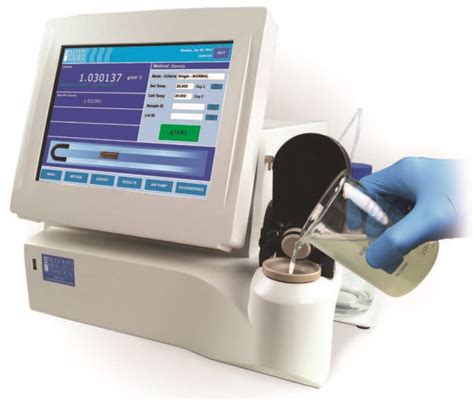 Visão geral do medidor de densidade Rudolph Research Analytical Brasil