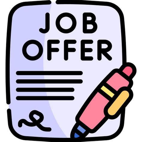 Job Offer Free Icon