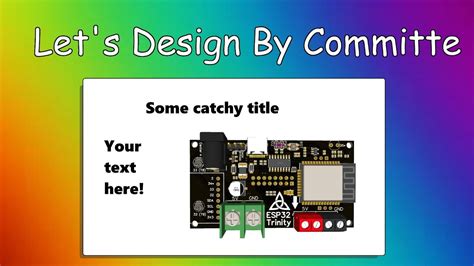 Designing The Esp32 Info Card Youtube